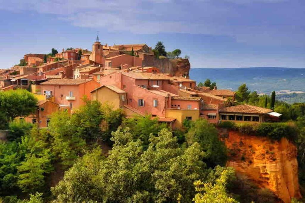 Вілла Soleil D'Ocre - Bastide A Roussillon Руссільйон Екстер'єр фото